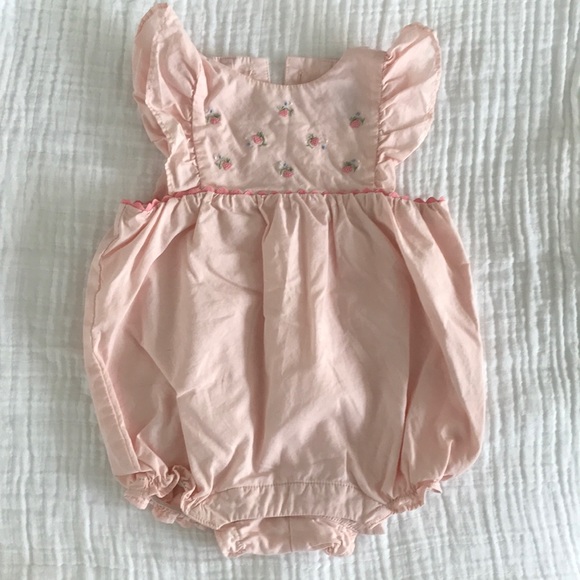 NWOT Janie & Jack Romper // Preppy, Spring - Picture 1 of 5